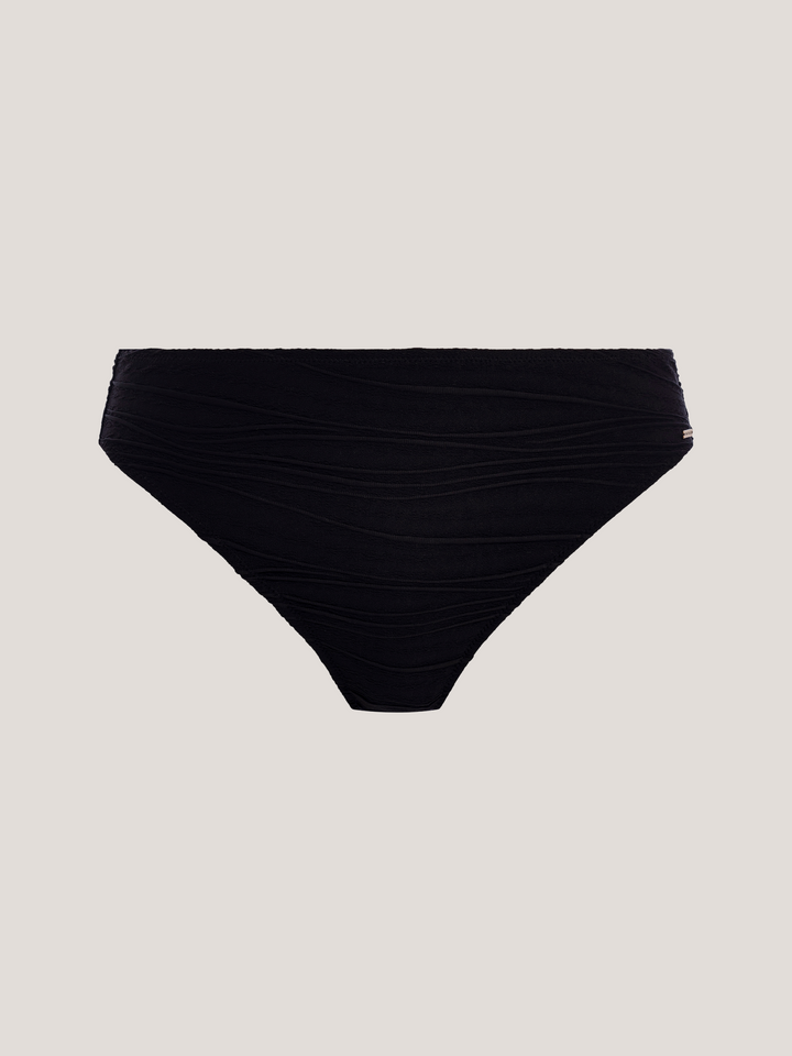 Braga Bikini Beach Wave clásica negra