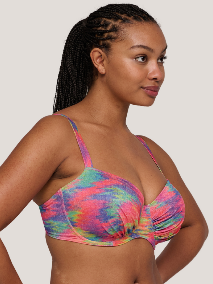 Top Bikini Cairo con espuma estampado