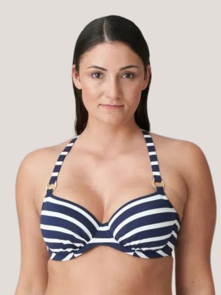 Top bikini Nayarit con espuma escotado