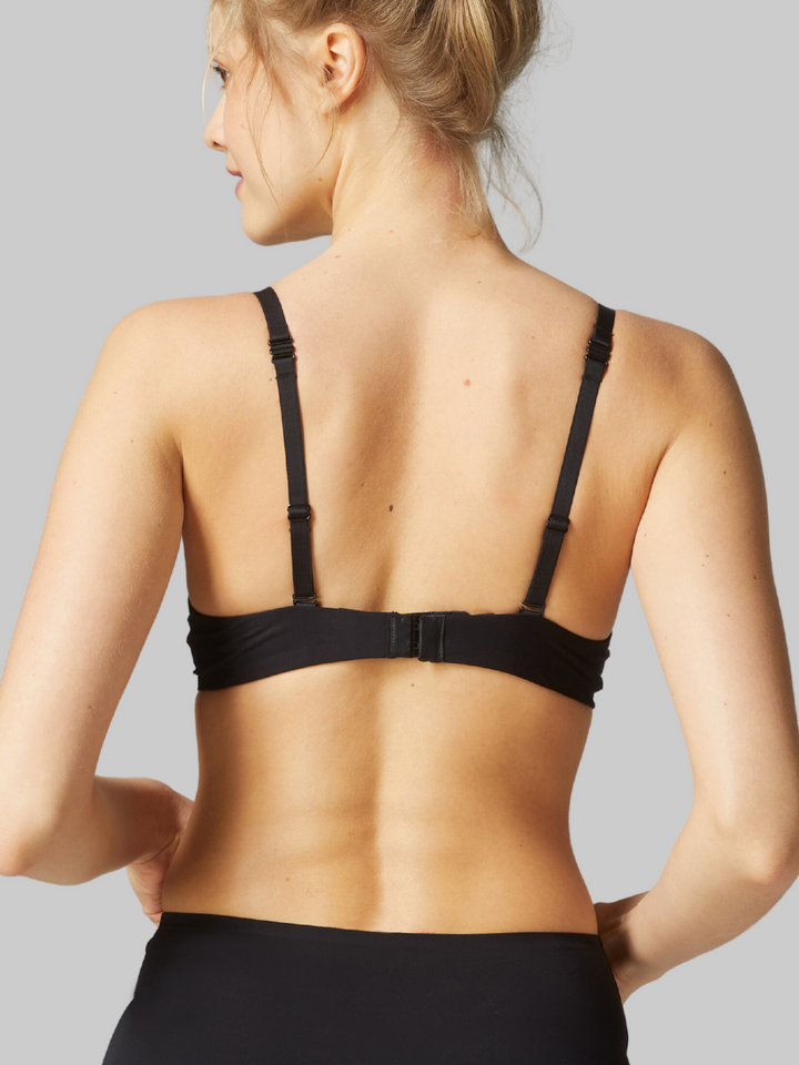Sujetador Essential Liso Negro