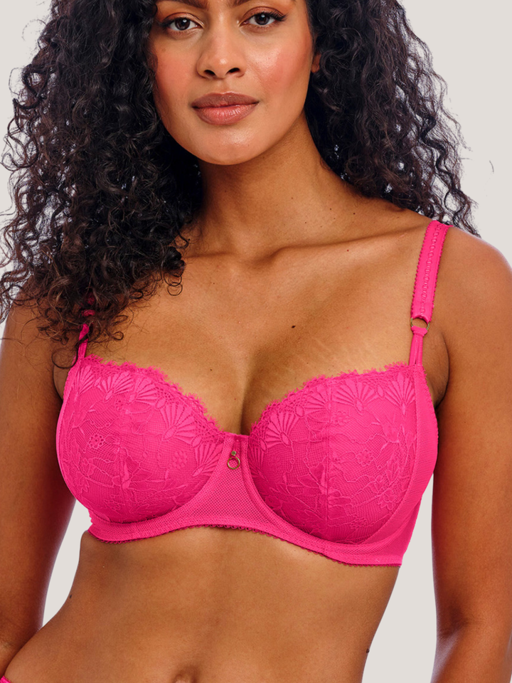 Sujetador Fascinate balconette fucsia