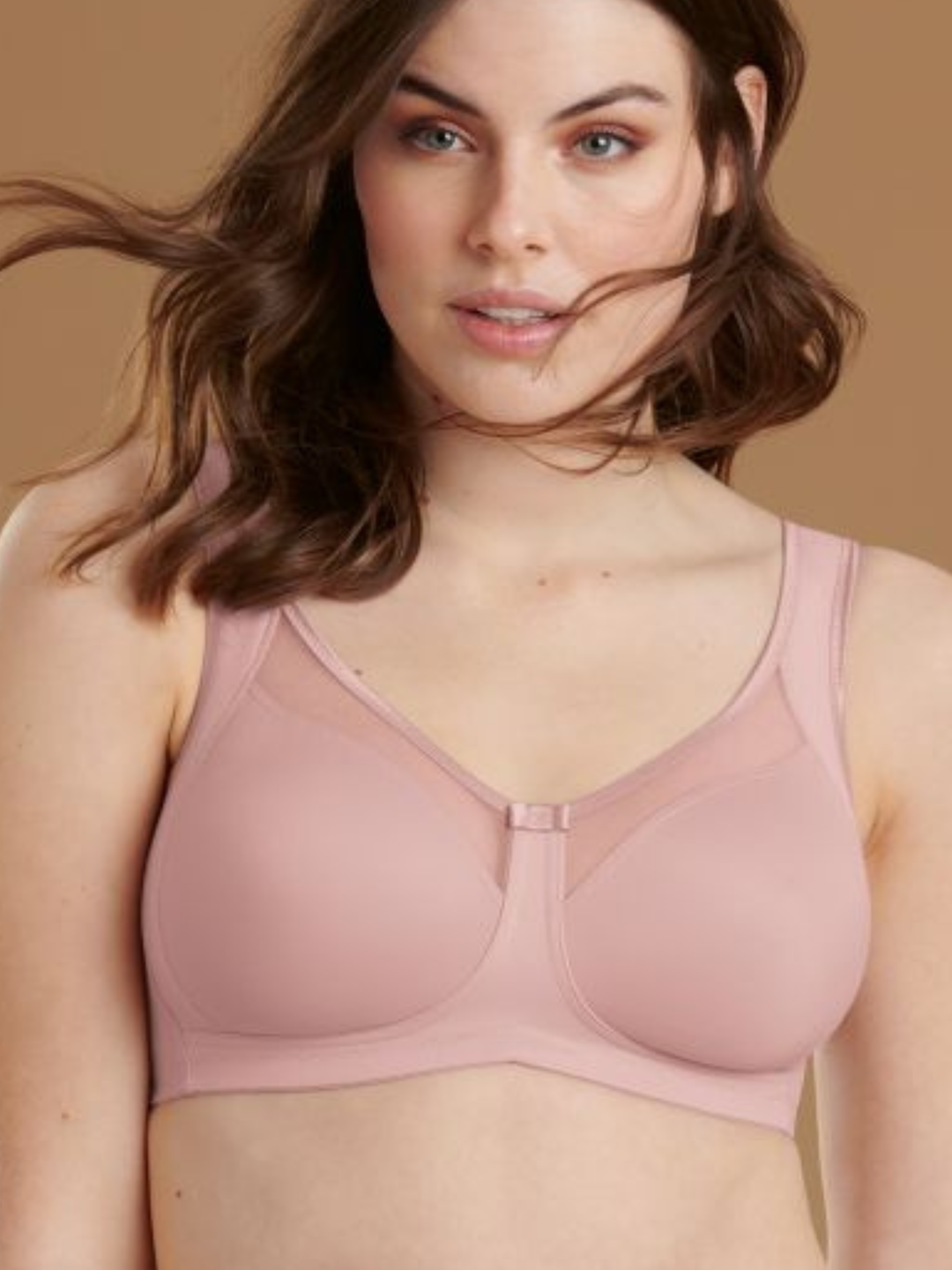 Sujetador Clara liso rosa