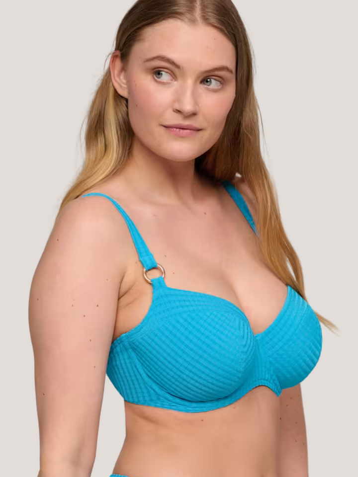 Bikini Kochi azul con braguita clásica