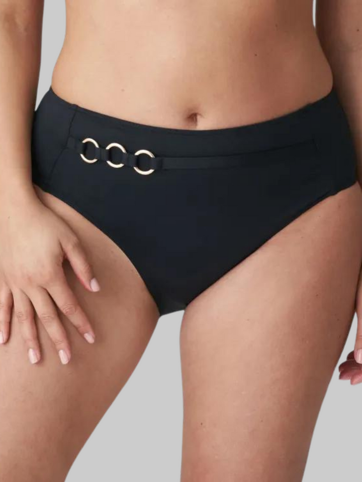 Braga bikini Damietta alta negra