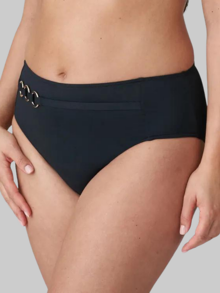 Braga bikini Damietta alta negra
