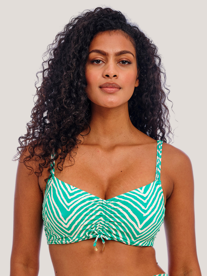 Top Bikini Fiji bralette verde