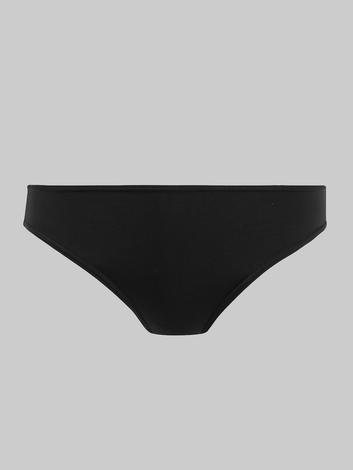 Braga Bikini Jewel Clásica liso negro