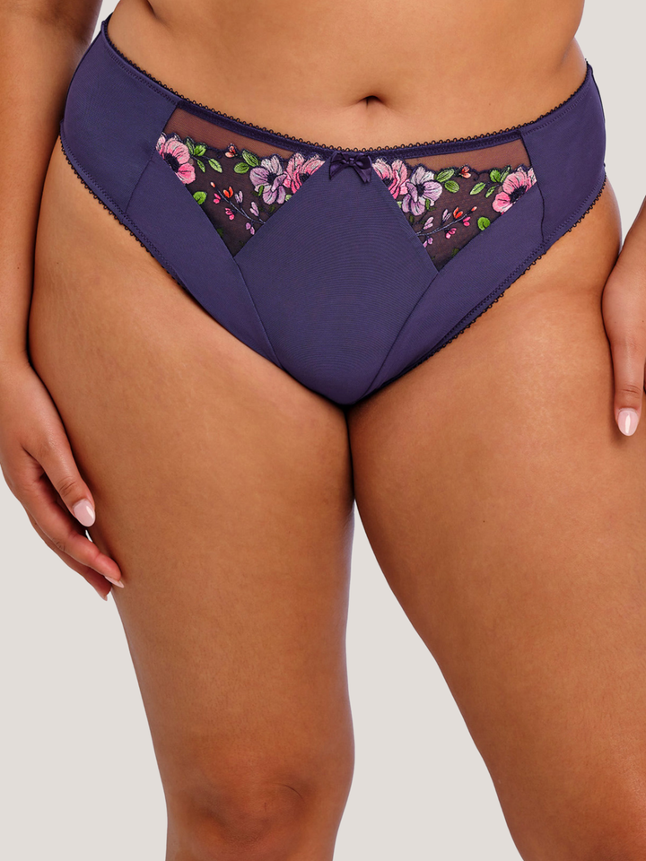 Braga Himari clásica violeta