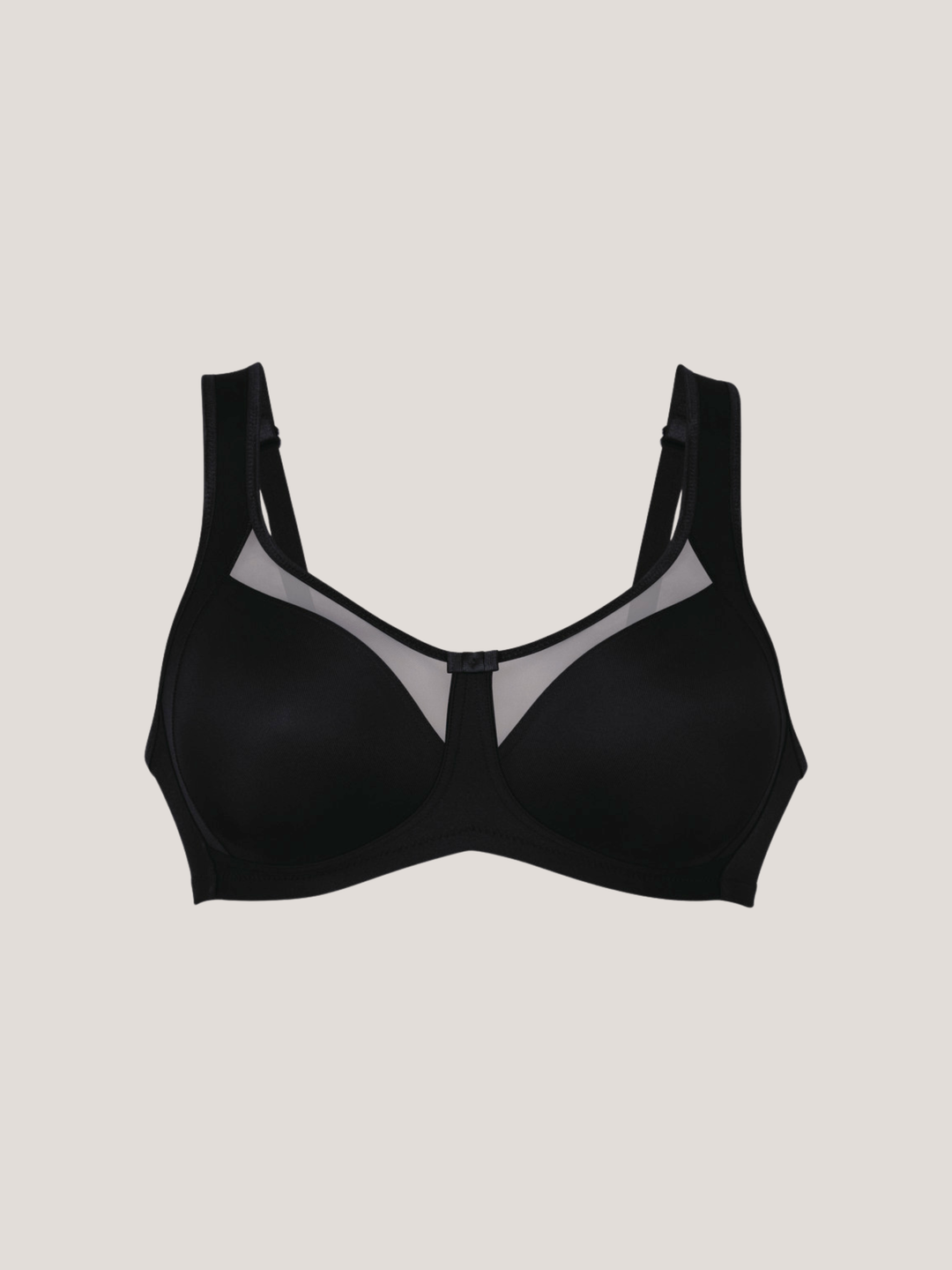 Sujetador Clara liso negro