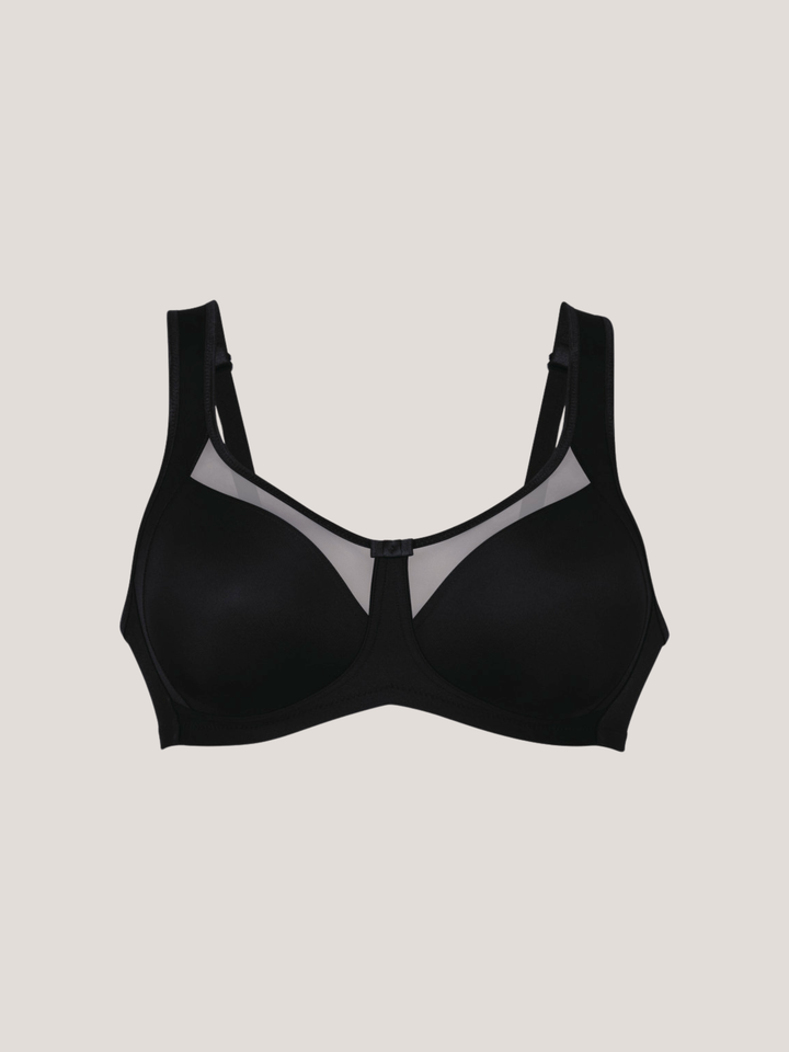 Sujetador Clara liso negro