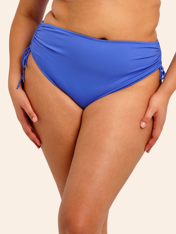 Braga Bikini Plain regulable azul