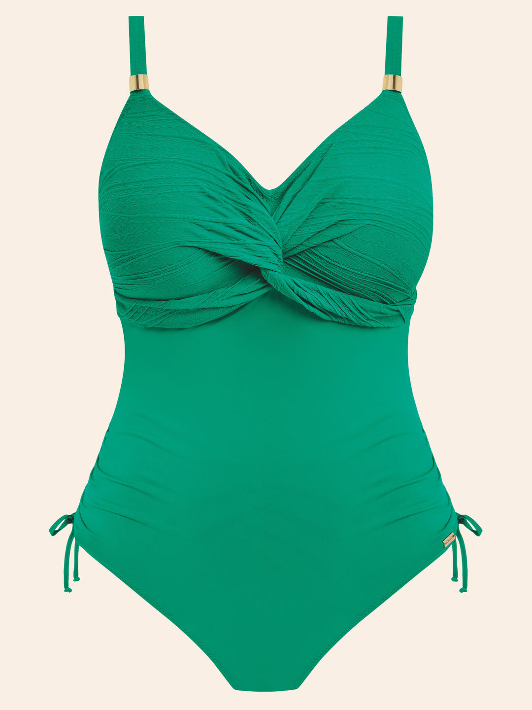 Bañador Beach Weave verde