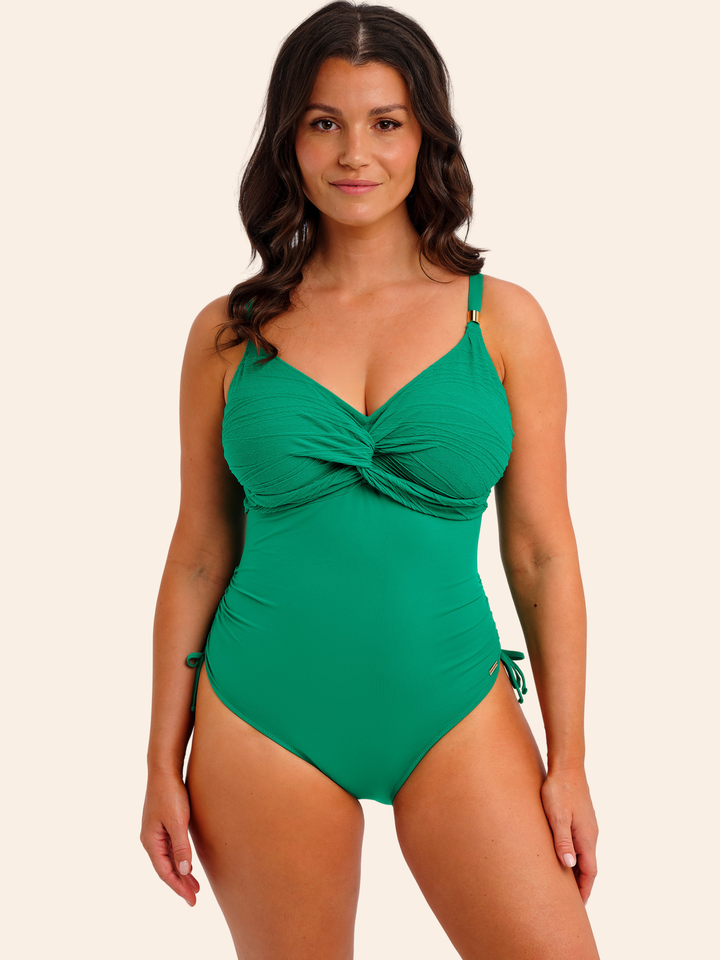 Bañador Beach Weave verde
