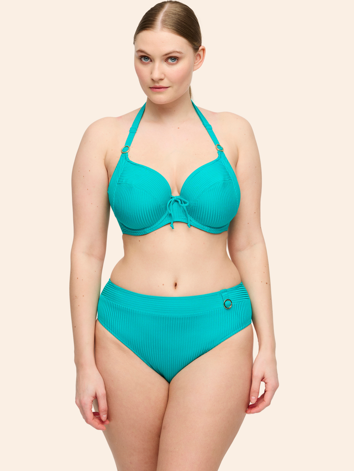Top Bikini Delray turquesa