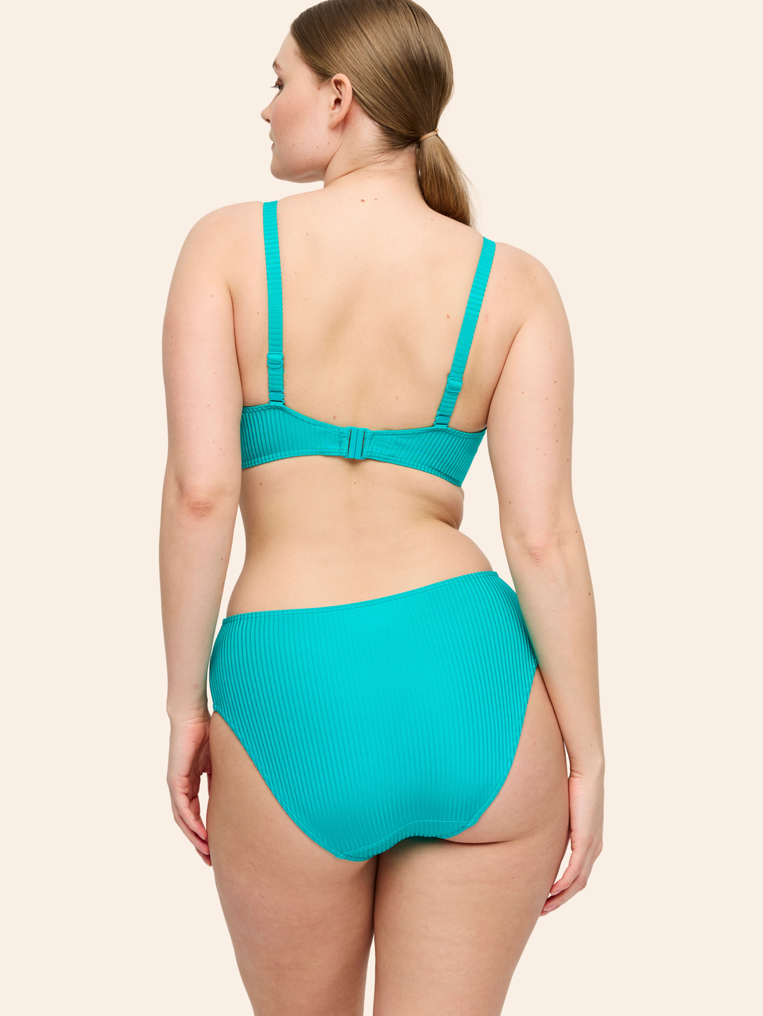 Top Bikini Delray turquesa