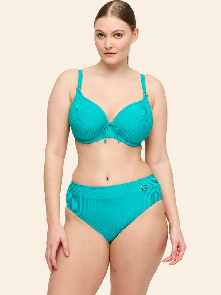 Top Bikini Delray turquesa