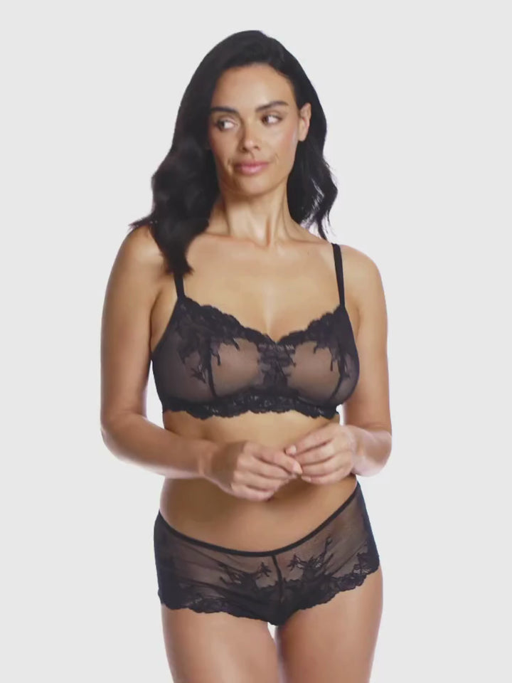 Bralette Vivid negro