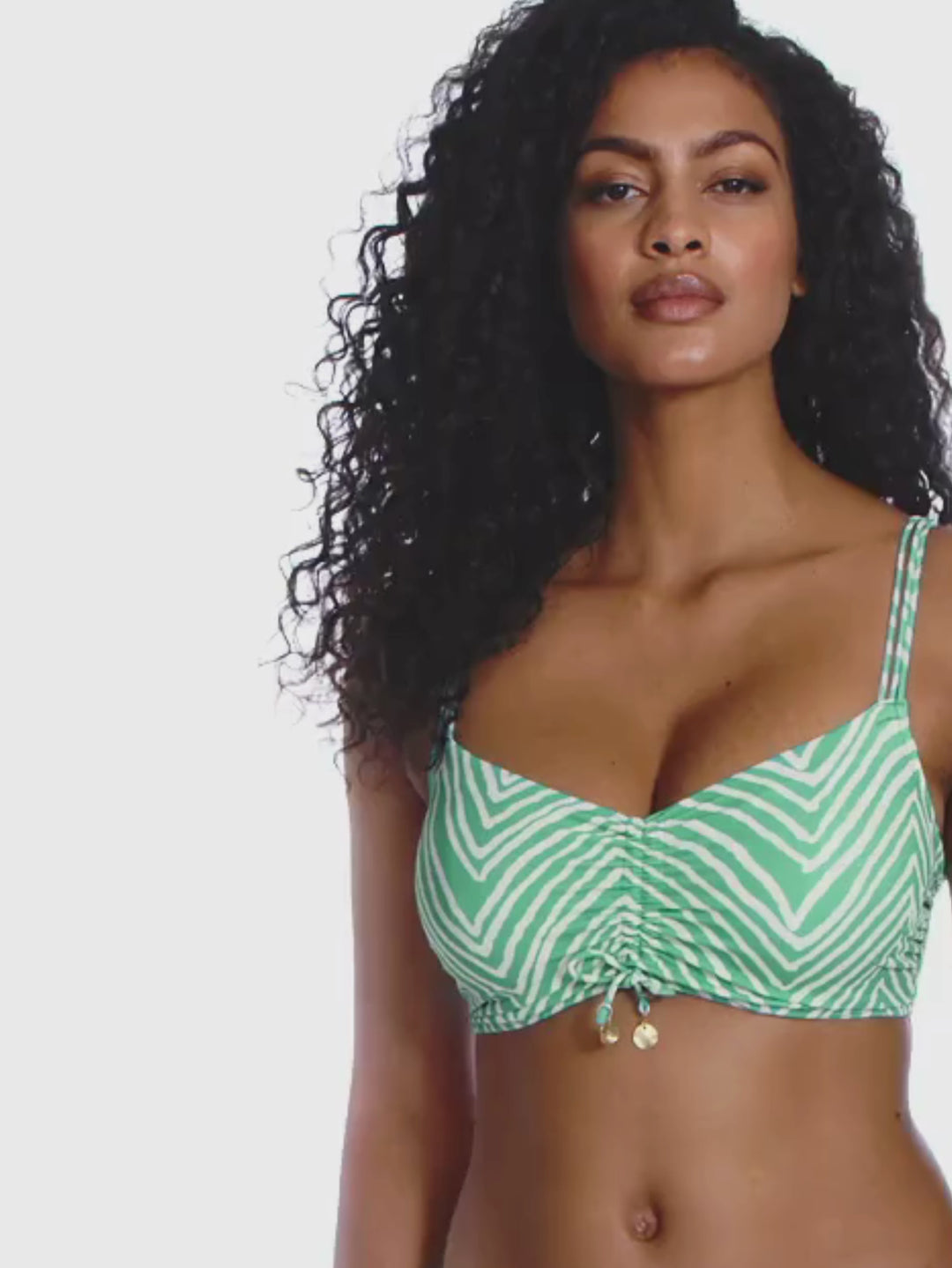 Top Bikini Fiji bralette verde