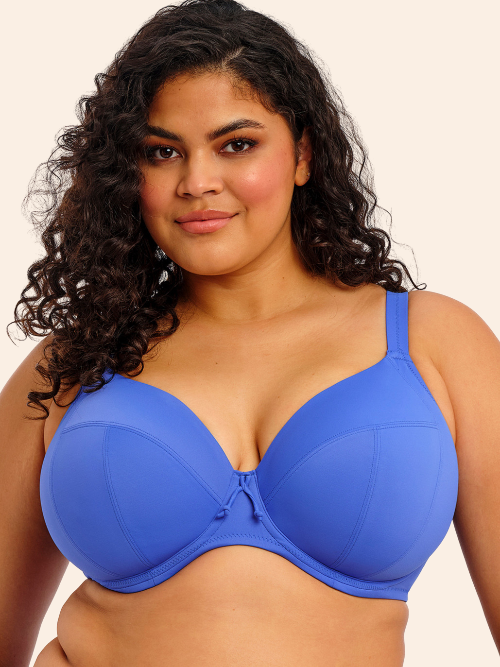 Bikini top Plain azul