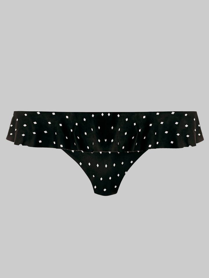 Braga bikini Jewel volante negra