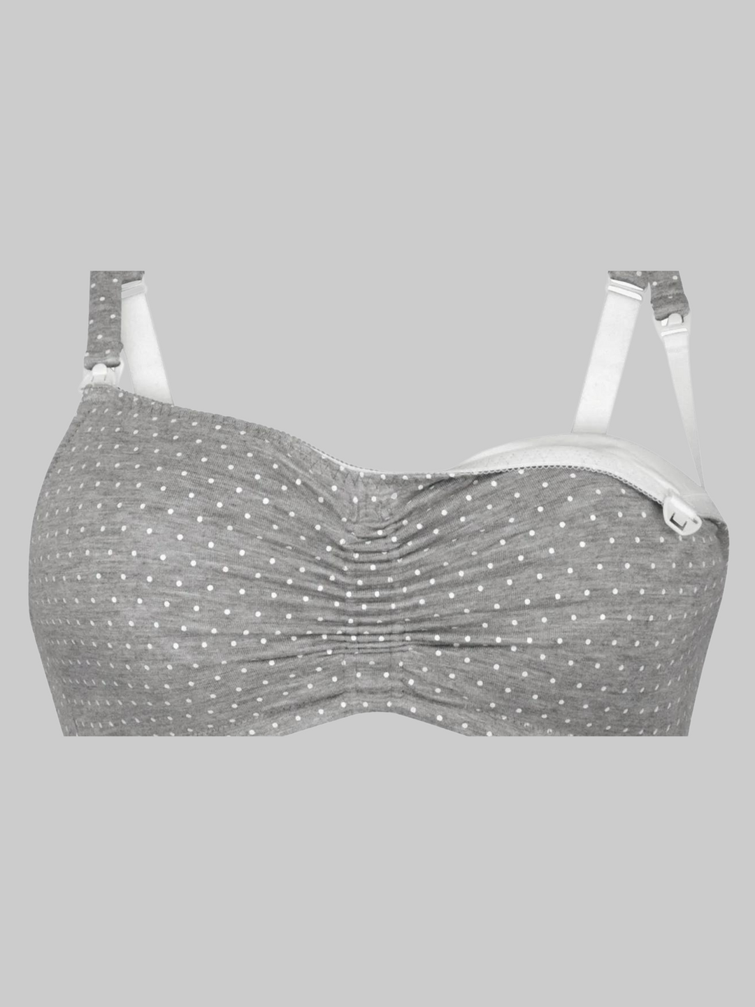 SUJETADOR LACTANCIA MISS GRIS