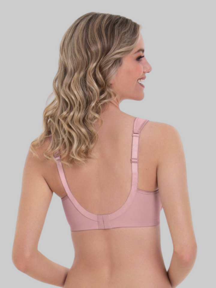 Sujetador Clara liso rosa