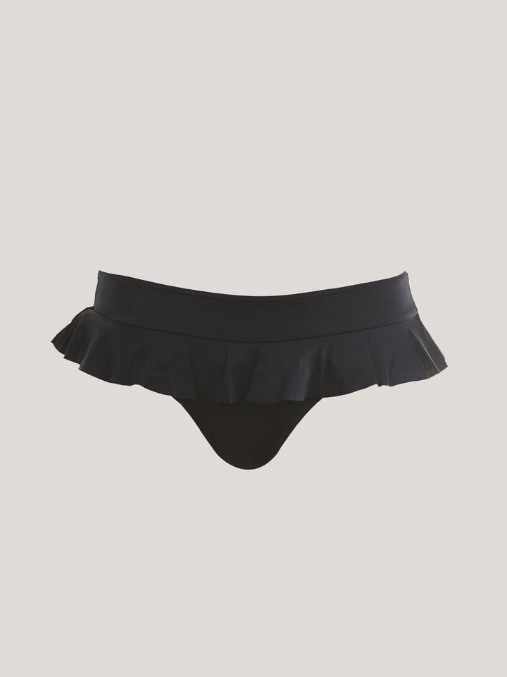 Braga bikini Remi volante negro