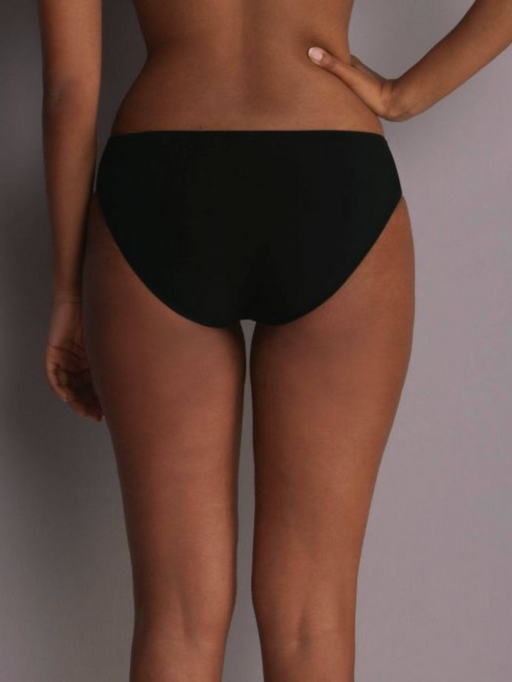 Braga bikini Casual clásica negra